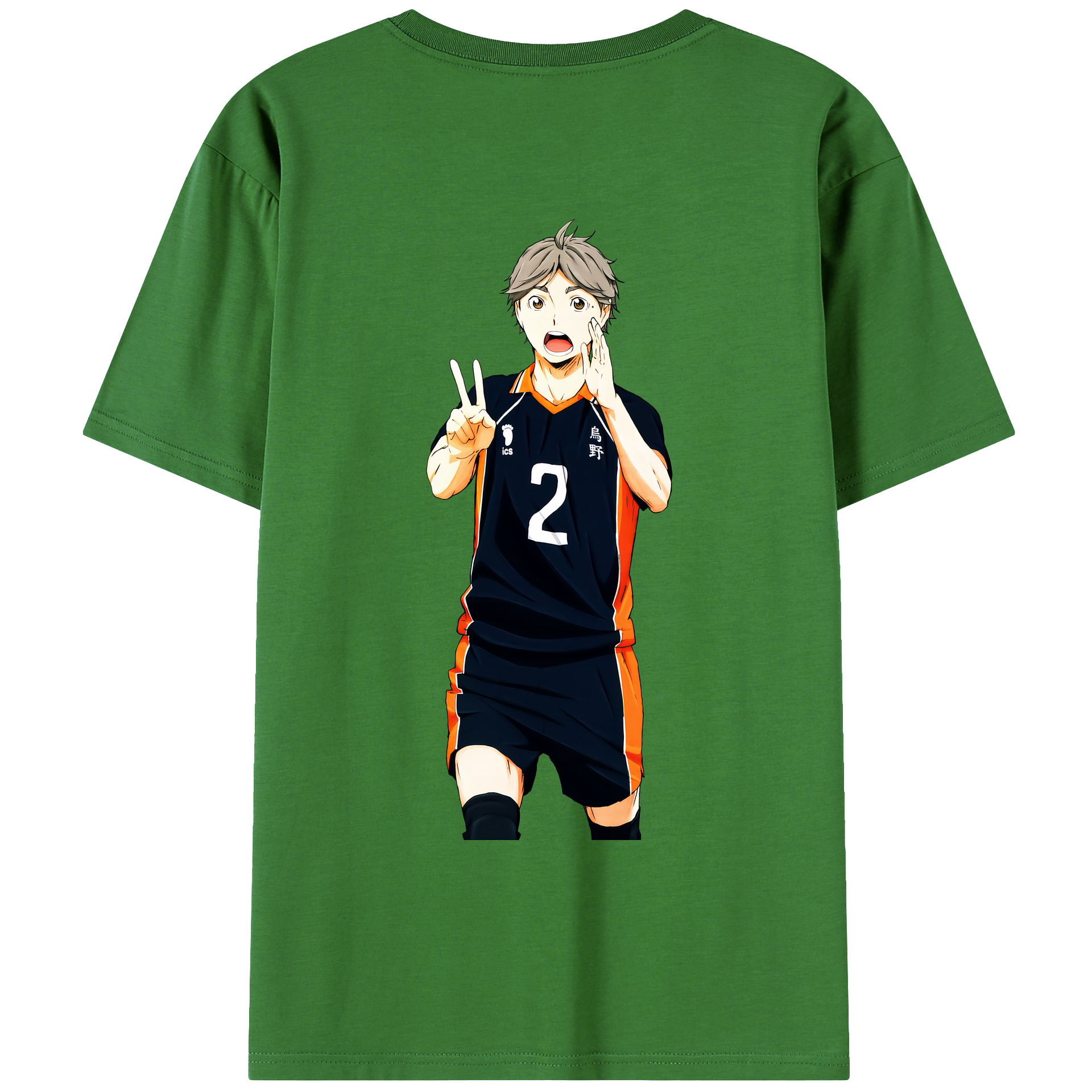 （画像用） ハイキュー!! Haikyu!! レディース半袖Tシャツ(バックプリント)